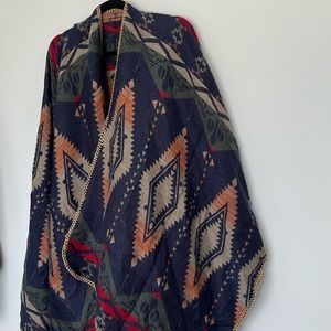 Tribal print cardigan